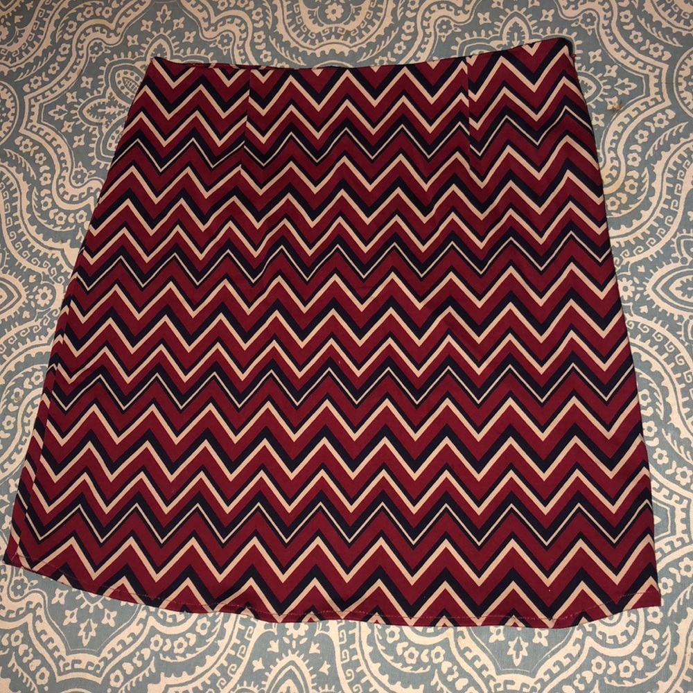 New chevron skirt